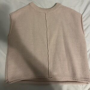 Universal Thread Sleeveless Knit Sweater - Cream